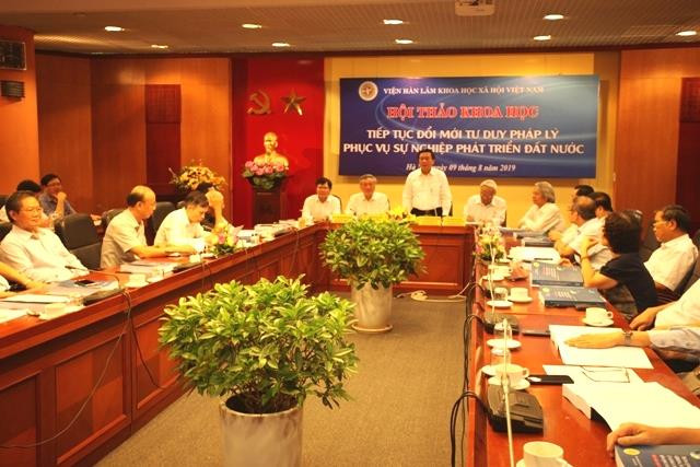 Bí thư TW Đảng: 'Đổi mới tư duy pháp lý để phát triển đất nước' ảnh 1