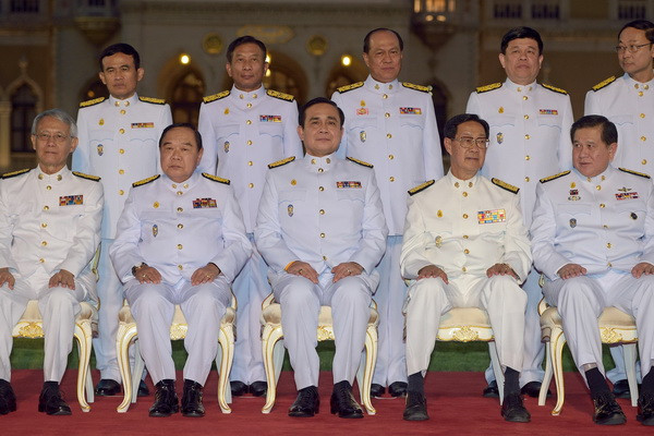 Nội các Thái Lan. (Nguồn: AFP/TTXVN) Hội đồng Cải cách Quốc gia Thái Lan bắt đầu hoạt động ảnh 1