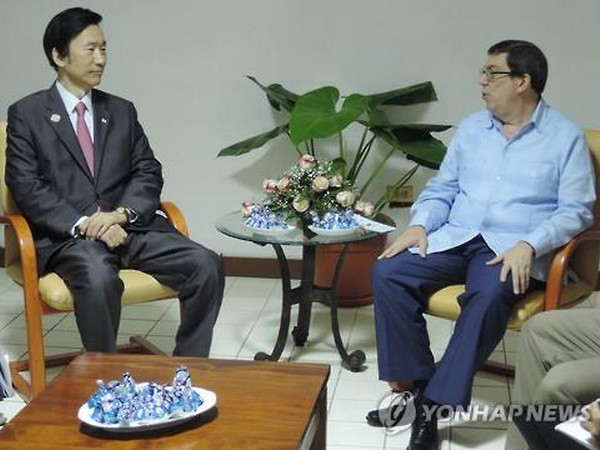 Ngoại trưởng Cuba và Hàn Quốc có cuộc gặp đầu tiên trong nhiều thập kỷ ảnh 1