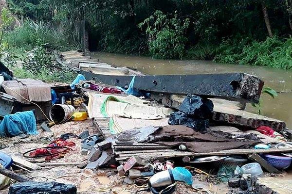 Thái Nguyên: Sập tường do mưa lớn trong đêm làm 3 người tử vong ảnh 1