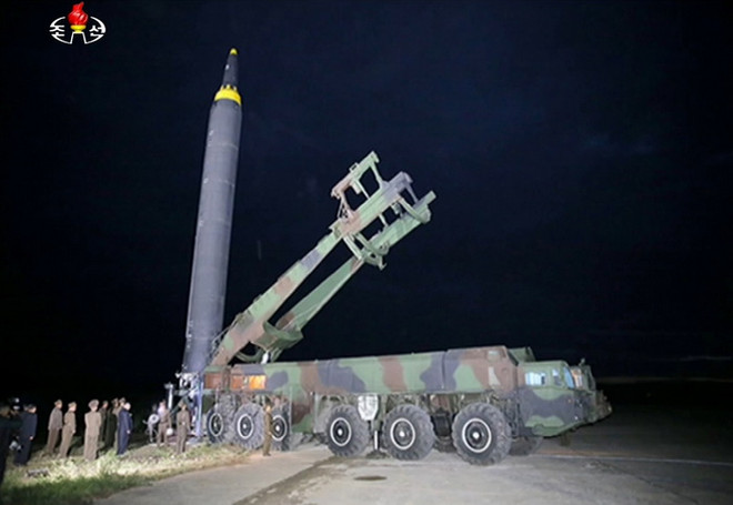 Phát hiện dấu hiệu Triều Tiên đang chuẩn bị cho vụ phóng tên lửa mới ảnh 1