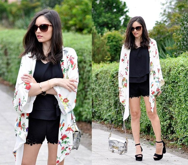 Áo khoác nhẹ kết hợp với quần shorts trong ngày giao mùa ảnh 12