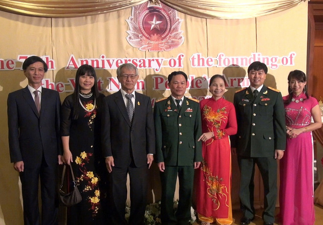 Kỷ niệm 70 năm ngày thành lập Quân đội Việt Nam tại Thái Lan ảnh 1