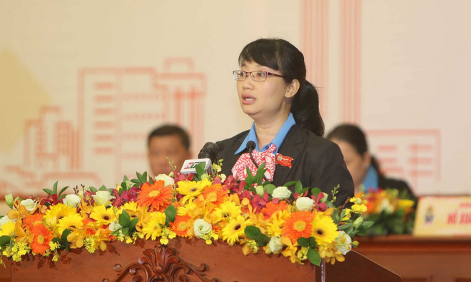 Bà Trần Thị Diệu Thúy tái đắc cử Chủ tịch Liên đoàn Lao động TP.HCM ảnh 1