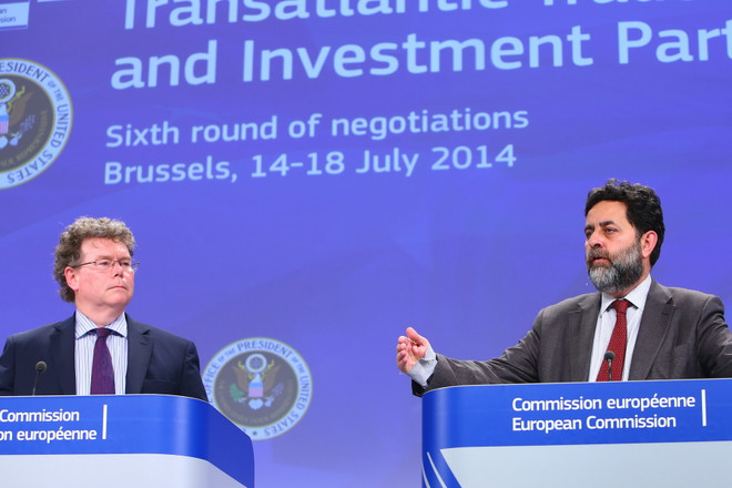 EU và Mỹ bắt đầu tiến hành vòng đàm phán thứ 8 về TTIP ảnh 1