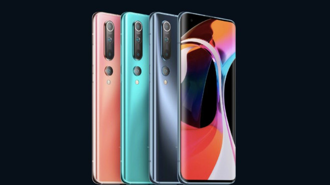 Mẫu điện thoại Xiaomi Mi 10. (Nguồn: androidcentral.com) Xiaomi ra mắt hai mẫu điện thoại thông minh Mi10 5G cao cấp mới ảnh 1