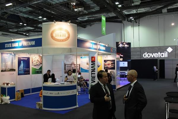 Các ngân hàng Việt tích cực quảng bá tại Hội nghị Sibos 2015 ảnh 1