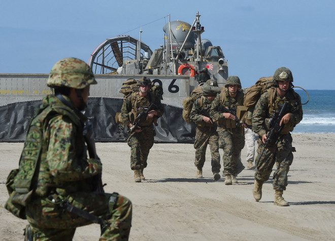 Ấn Độ-Mỹ-Nhật Bản sẽ tập trận hải quân chung thường niên ảnh 1