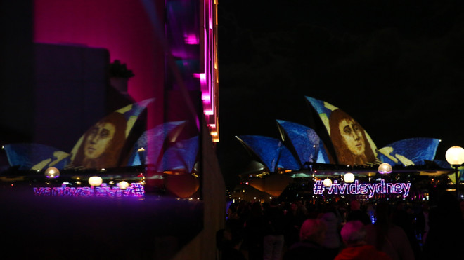 Bữa tiệc ánh sáng và âm nhạc tại Sydney (Australia). (Ảnh: THX/TTXVN) ttxvn_20240531_su kien quoc te noi bat (10).jpg