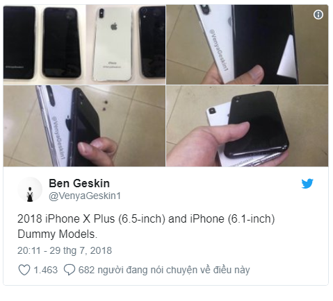 iPhone X Plus 2018 "xuất hiện" trong loạt ảnh rò rỉ mới ảnh 2