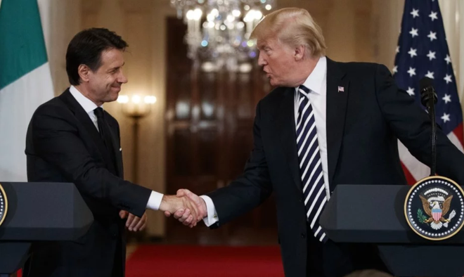 Tổng thống Mỹ và Thủ tướng Italy bày tỏ đoàn kết trong vấn đề nhập cư ảnh 1