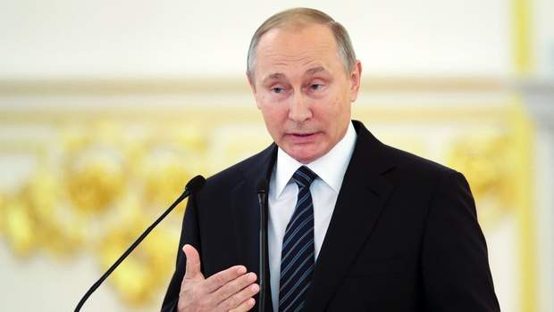 Tổng thống Nga Putin. (Nguồn: AP) Ông Putin muốn bình thường hóa quan hệ toàn diện với Nhật Bản ảnh 1