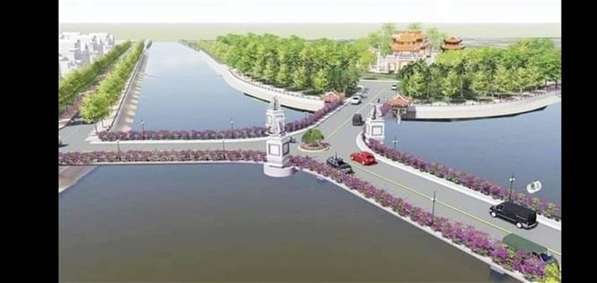 Khởi công hai cây cầu giao thông lớn trong thành phố Sóc Trăng ảnh 1