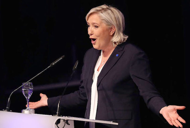 Pháp bắt giữ nghi phạm tấn công trang mạng của bà Marine Le Pen ảnh 1