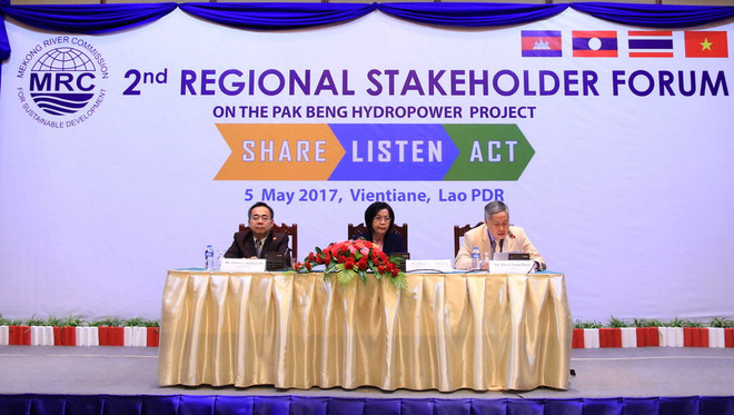 Lào tổ chức tham vấn quốc tế về xây dựng thủy điện trên sông Mekong ảnh 1