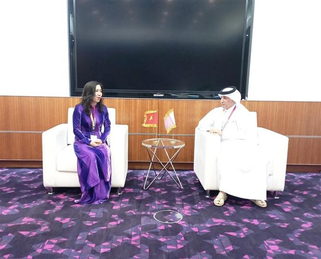 Nâng cao hơn nữa hiệu quả hợp tác Việt Nam-Qatar trong thời gian tới ảnh 1