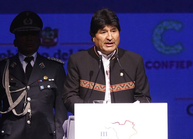 Tổng thống Bolivia Evo Morales. (Nguồn: THX/TTXVN) Tổng thống Bolivia Evo Morales bắt đầu thăm chính thức Cuba ảnh 1