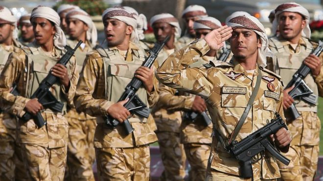 Binh sỹ Qatar. (Nguồn: Getty Images) Bahrain ra lệnh cho các binh sỹ Qatar rời khỏi lãnh thổ ảnh 1