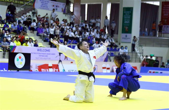 SEA Games 31: Thêm Vàng cho Judo Việt Nam trong ngày thi đấu thứ ba ảnh 2