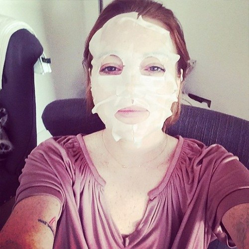 Lạ mắt ngắm nhìn các nữ minh tinh trong bộ mặt "dọa ma" ảnh 6