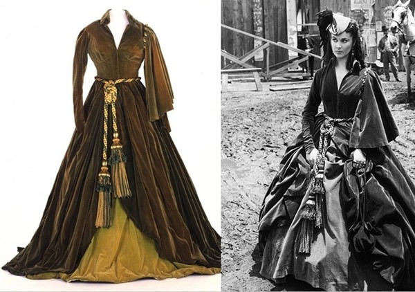 Những chiếc váy huyền thoại trong bộ phim "Cuốn theo chiều gió" ảnh 1