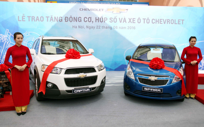 GM Việt Nam tặng ôtô, động cơ phục vụ sinh viên Việt Nam học tập ảnh 2