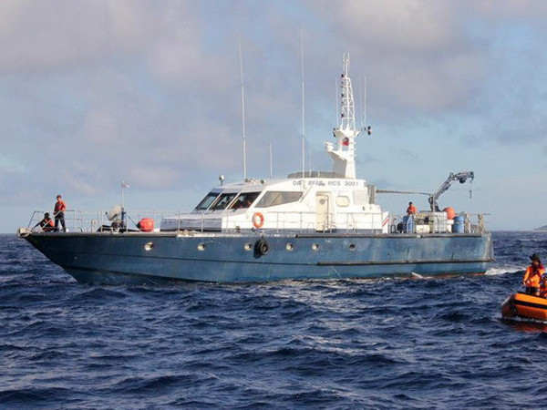 Tàu cá Đài Loan bốc cháy tại khu vực ngoài khơi Nhật Bản ảnh 1