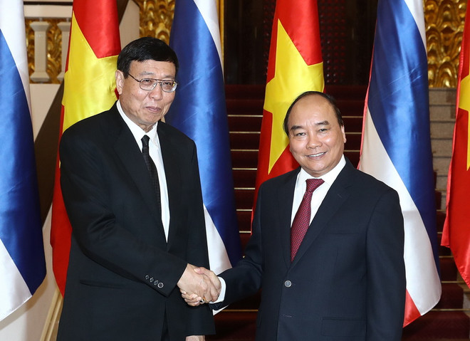 Thủ tướng tiếp Chủ tịch Hội đồng Lập pháp quốc gia Thái Lan ảnh 1