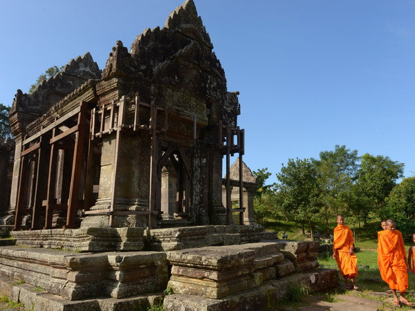 Campuchia sẽ mở lại lối vào đền Preah Vihear từ phía Thái Lan ảnh 1