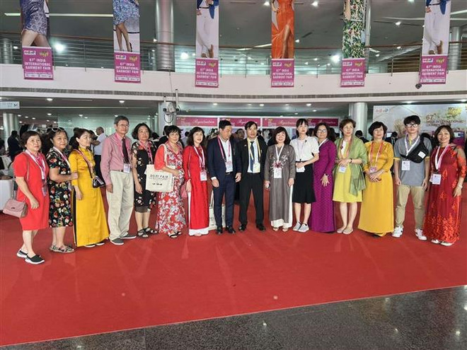 16 doanh nghiệp Việt Nam dự Hội chợ Dệt may Quốc tế Ấn Độ 2022 ảnh 3