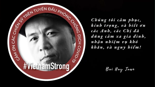 Chiến dịch #VietnamStrong tri ân chiến sỹ tuyến đầu chống đại dịch ảnh 1