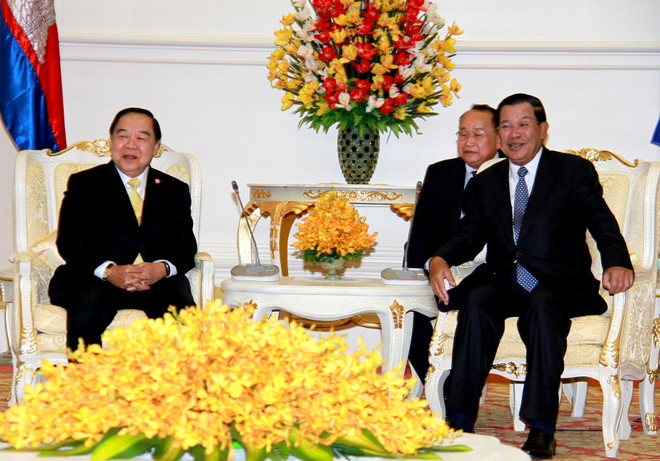 Thủ tướng Campuchia muốn phát triển quan hệ với Thái Lan ảnh 1