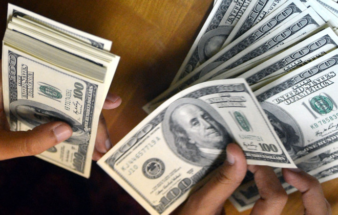 Đồng USD. (Ảnh: AFP/TTXVN) dong usd.jpg