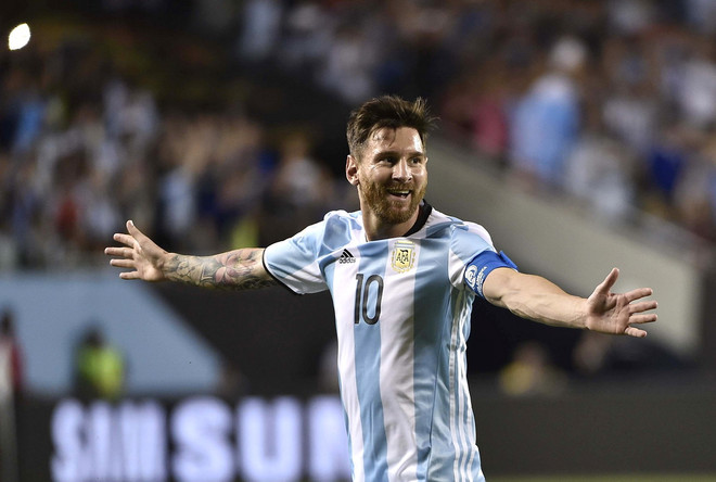 Tuyển thủ Argentina Lionel Messi. (Nguồn: AFP) Copa America: Messi - người kế vị ngai vàng của “Albicelestes” ảnh 1