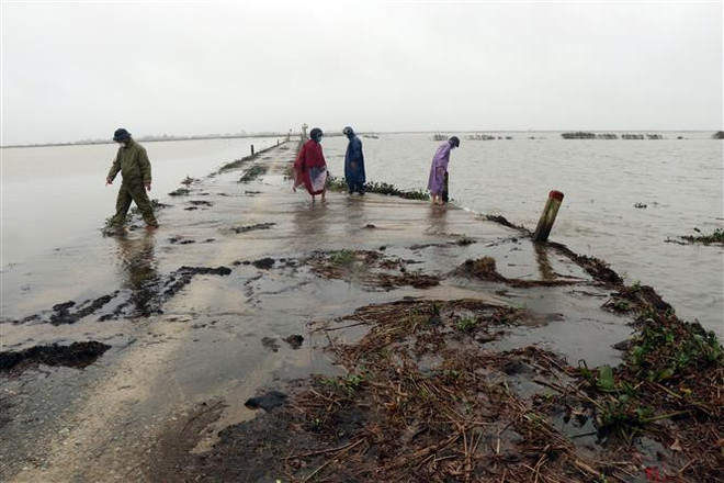 Trung Bộ tiếp tục mưa to cục bộ, thiệt hại do sạt lở đất và ngập úng ảnh 1