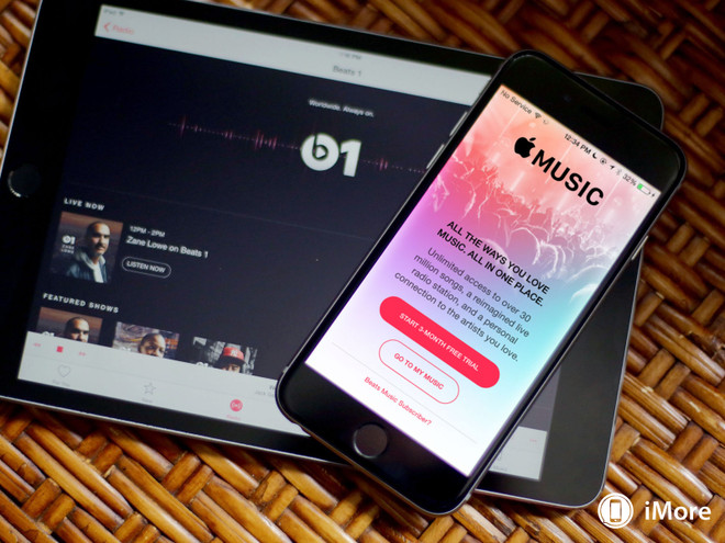 Apple Music đã có 6,5 triệu thuê bao sau giai đoạn dùng thử ảnh 1