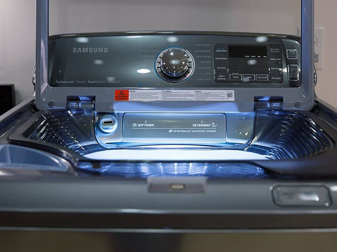 Sau điện thoại đến lượt máy giặt của Samsung gặp sự cố ảnh 1