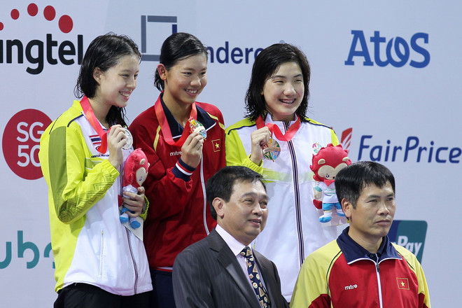 SEA Games 28: Ánh Viên đoạt liền 2 HCV, liên tiếp phá kỷ lục ảnh 1