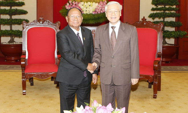 Tổng Bí thư: Việt Nam luôn đặc biệt coi trọng quan hệ với Campuchia ảnh 1