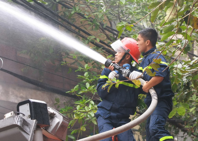 Quảng Nam: Cháy kho lưu trữ tài liệu của trụ sở UBND xã ảnh 1