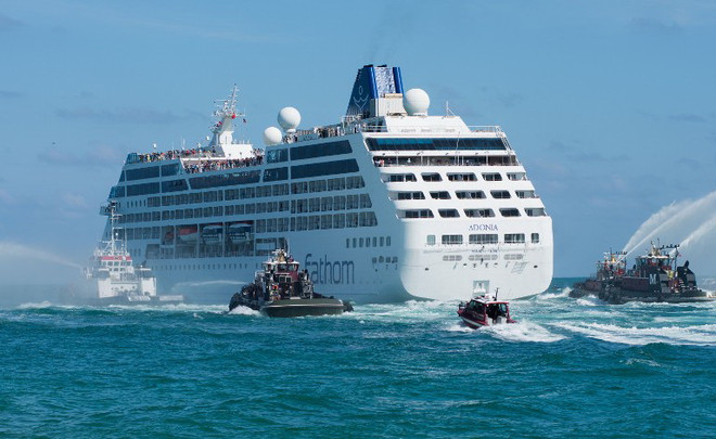 Du thuyền Mỹ đầu tiên cập cảng Cuba sau gần nửa thế kỷ ảnh 1