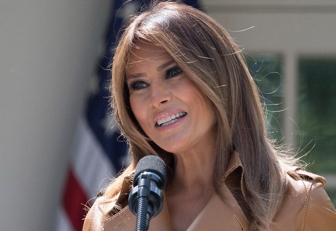 Đệ nhất phu nhân Mỹ Melania Trump nhập viện để phẫu thuật ảnh 1