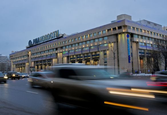 Nga phản đối vụ đột kích văn phòng của RIA Novosti tại Ukraine ảnh 1