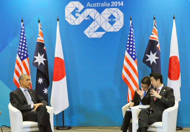 Mỹ-Nhật Bản cam kết sửa định hướng hợp tác quốc phòng ảnh 1