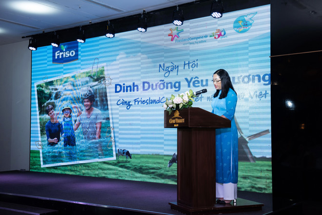 Bà CIL Bri - Phó Chủ tịch Hội Liên hiệp Phụ nữ tỉnh Lâm Đồng đánh giá cao sự hợp tác của FrieslandCampina trong việc nâng cao sức khỏe dinh dưỡng cho phụ nữ. FrieslandCampina tôn vinh đóng góp của phụ nữ nông dân ngành sữa ảnh 5