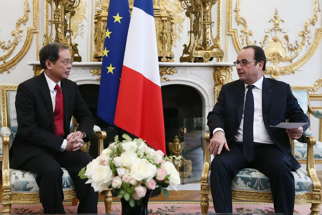 Tổng thống Pháp Hollande muốn sớm thăm chính thức Việt Nam ảnh 1