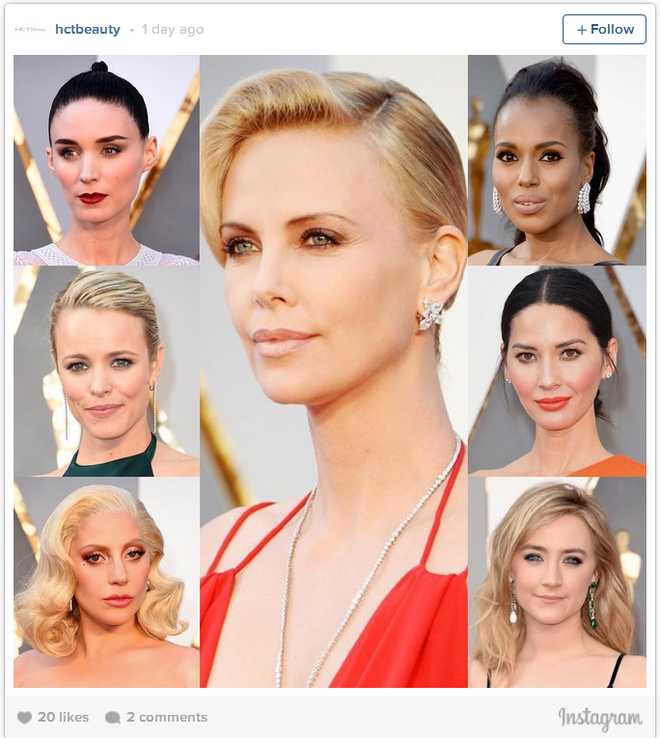 Mắt khói và môi nude ngập tràn trên thảm đỏ Oscar 2016 ảnh 1