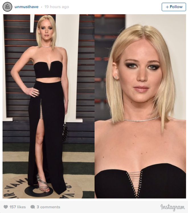 Mắt khói và môi nude ngập tràn trên thảm đỏ Oscar 2016 ảnh 3