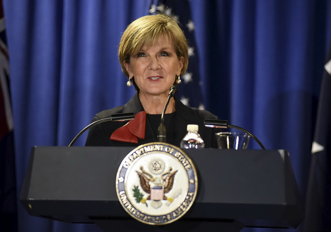 Trung Quốc lên tiếng chỉ trích Ngoại trưởng Australia Julie Bishop ảnh 1