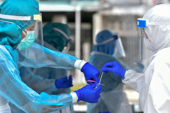 Ảnh minh họa. (Nguồn: THX/TTXVN) Singapore phát triển bộ xét nghiệm nhanh virus SARS-CoV-2 ảnh 1